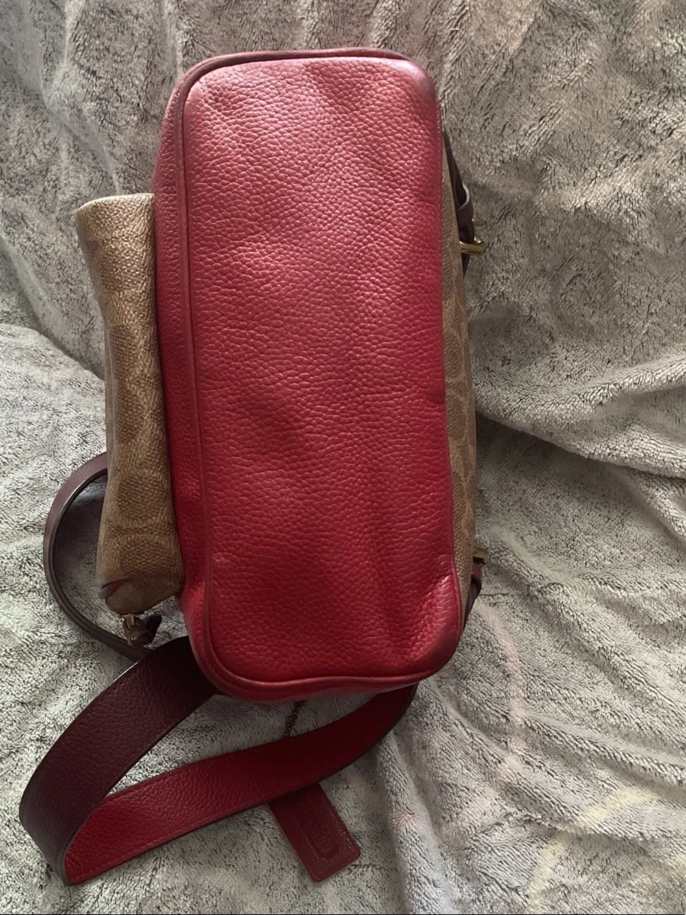 Coach compact backpack